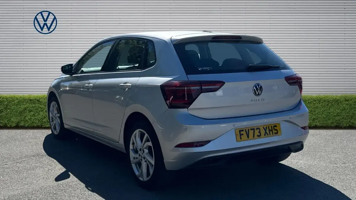 Used VW Polo Style 95 HP (69 kW) 2023 Silver Hatchback
