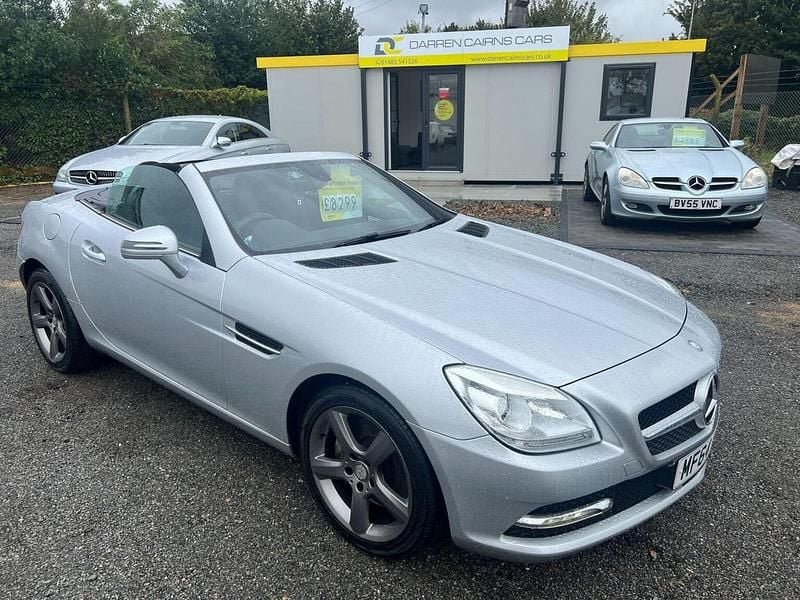 Used Mercedes SLK250 204 HP (150 kW) 2014 Silver Cabriolet