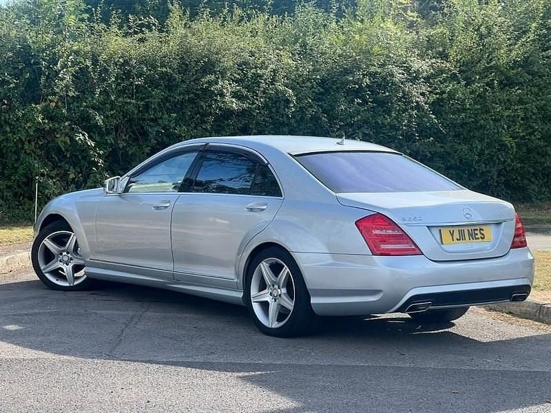 Used Mercedes S550 2011 Iridium silver Sedan