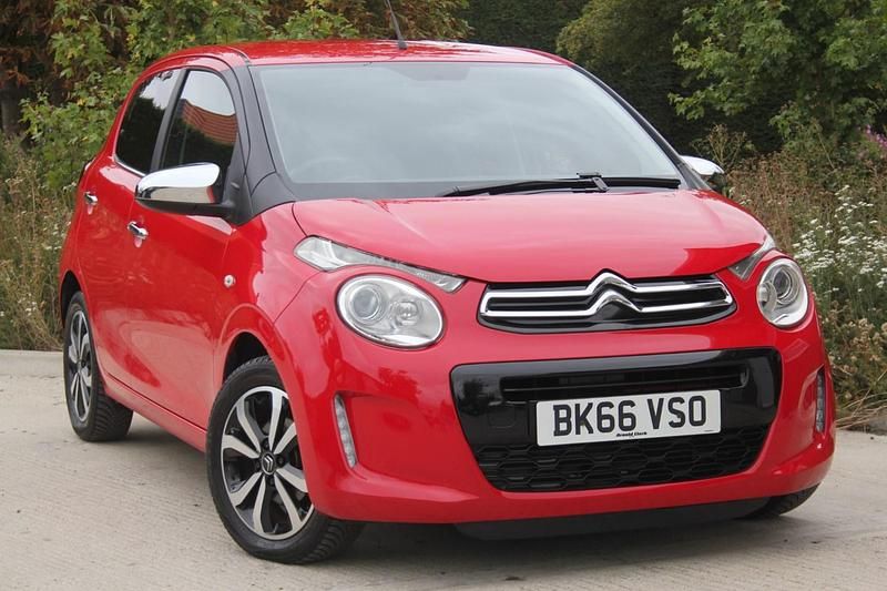 Red Used 2016 Citroën C1 Flair Hatchback | £5,495 (Fair price) - Image 1/4