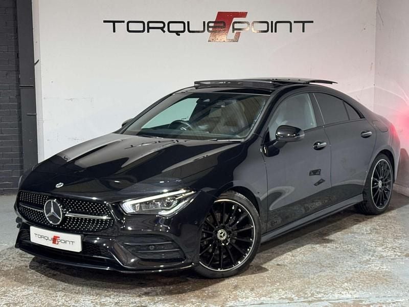 Black Used 2023 Mercedes CLA180 AMG Line Premium Plus Sedan | £23,125 (Fair price) - Image 1/4