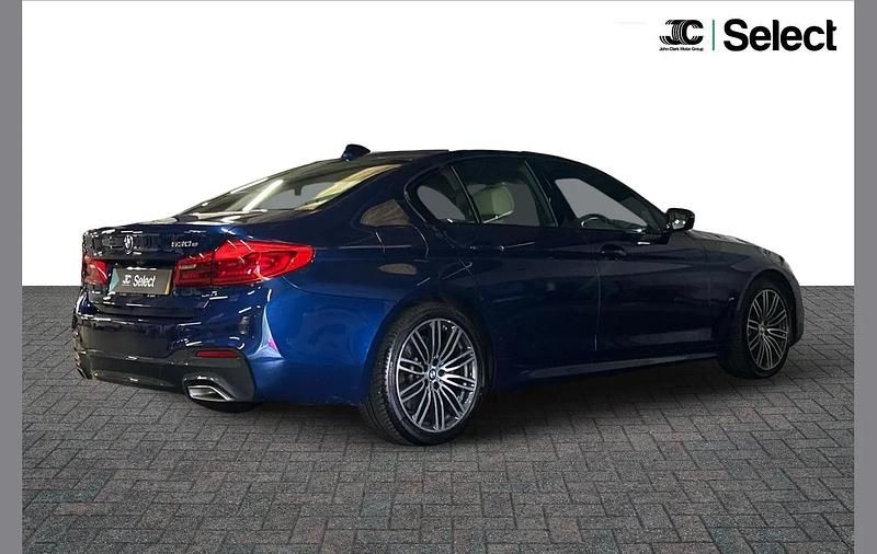 Used BMW 530e M Sport 248 HP (182 kW) 2019 Blue Sedan