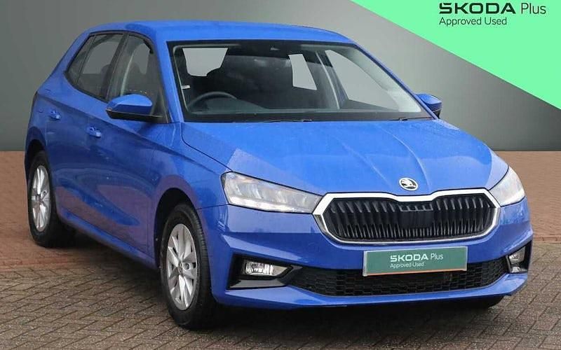 Used Skoda Fabia Comfort 80 HP (58 kW) 2024 Energy blue Hatchback