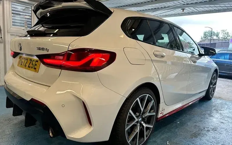 Used BMW 128 ti Comfort Edition 265 HP (194 kW) 2022 White Hatchback