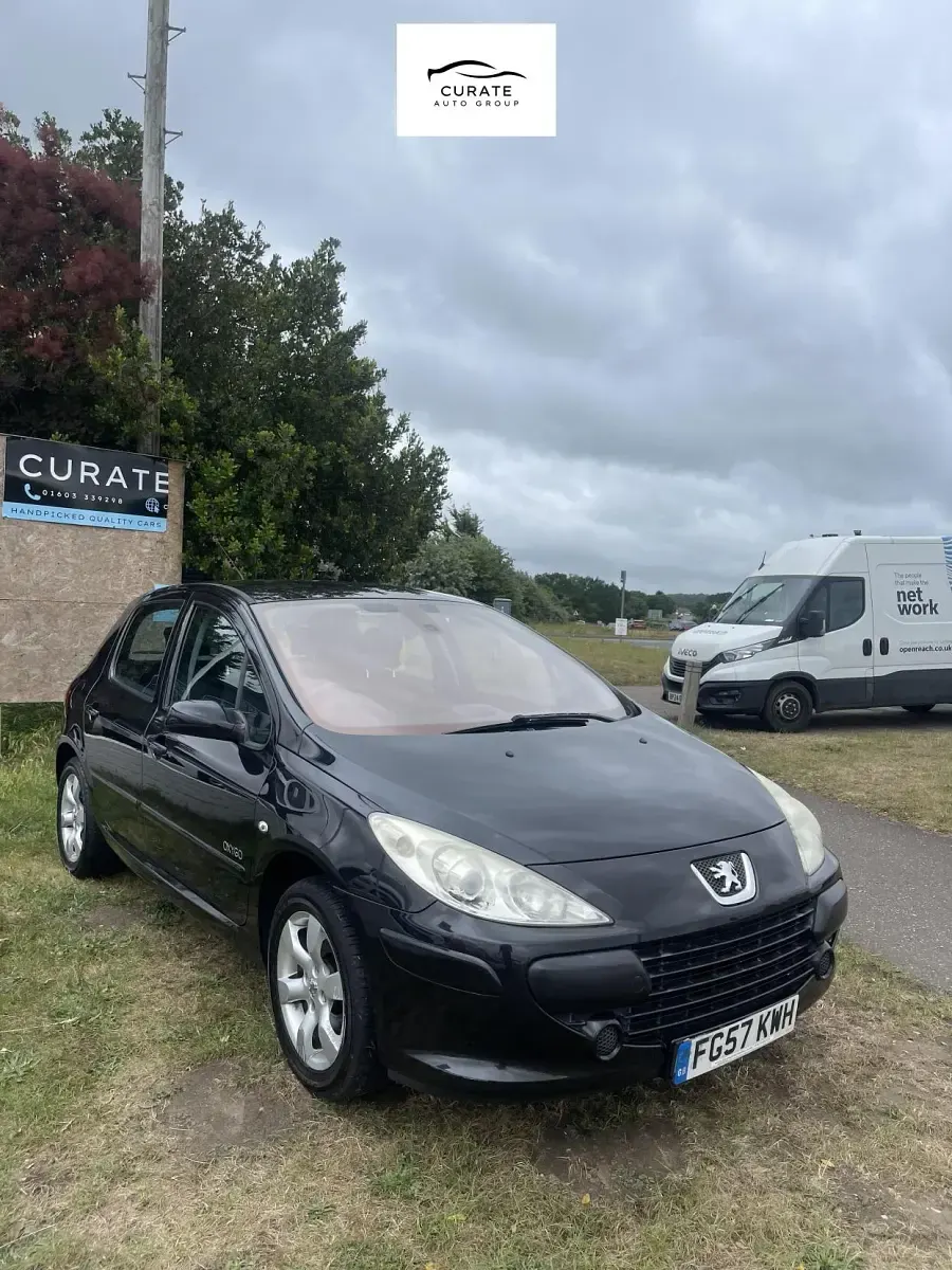 Used Peugeot 307 S 110 HP (80 kW) 2007 Black Hatchback