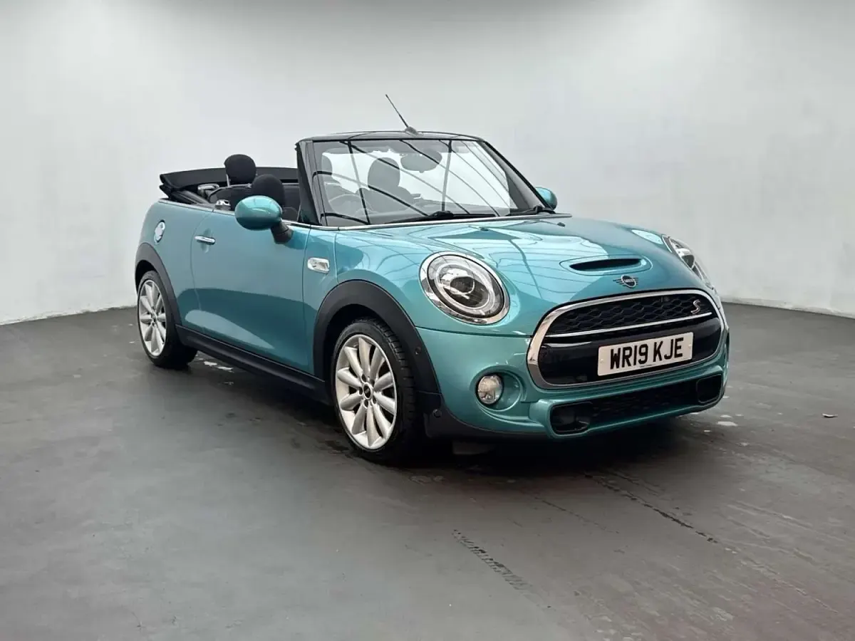 Used Mini Cooper S Cabriolet Classic 2019 Turquoise Cabriolet
