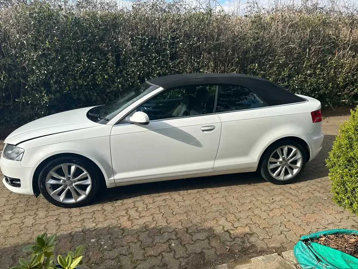 Used Audi A3 Cabriolet Sport 105 HP (77 kW) 2012 White Cabriolet