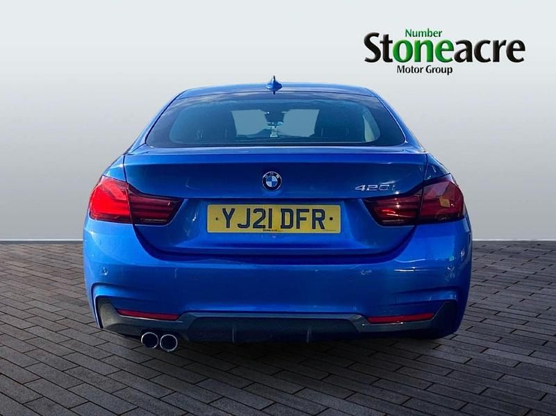 Used BMW 420 Gran Coupé M Sport 181 HP (133 kW) 2021 Blue Coupe