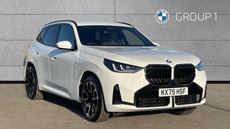 White Used 2025 BMW X3 M Sport SUV | £51,493 (Expensive) - Image 1/4