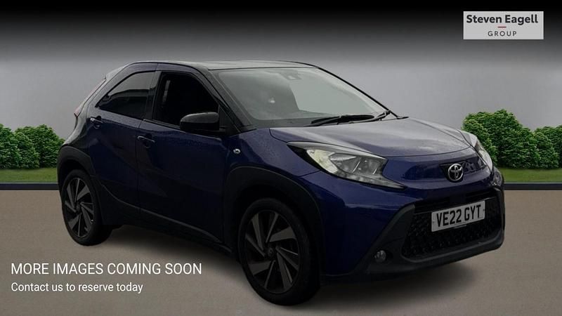 Blue Used 2022 Toyota Aygo Hatchback | £12,191 (Fair price) - Image 1/4
