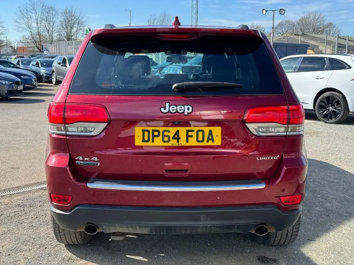 Used Jeep Grand Cherokee Limited 2015 Red SUV