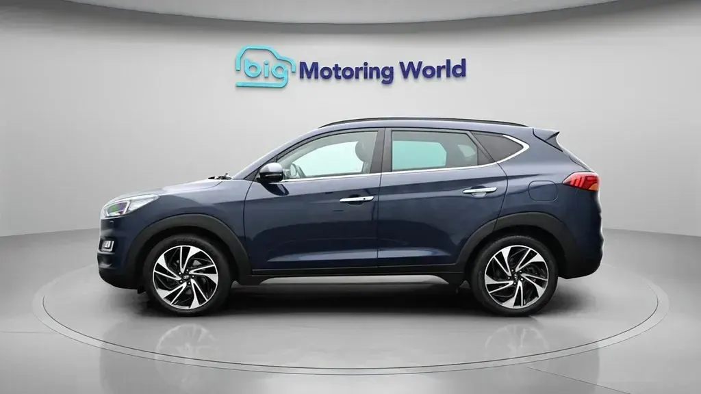 Used Hyundai Tucson Premium SE 177 HP (130 kW) 2019 Blue SUV