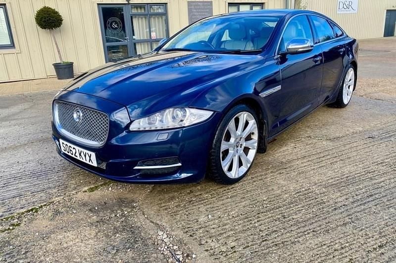 Blue Used 2012 Jaguar XJ Portfolio Sedan | £5,995 (Fair price) - Image 1/1
