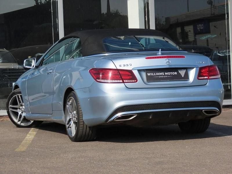 Used Mercedes E350 AMG line 2015 Silver Cabriolet