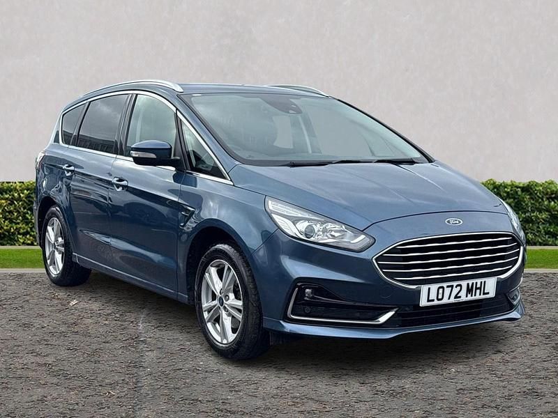 Begagnad Ford S-MAX Titanium 190 HK (139 kW) 2022 Blå Minibuss