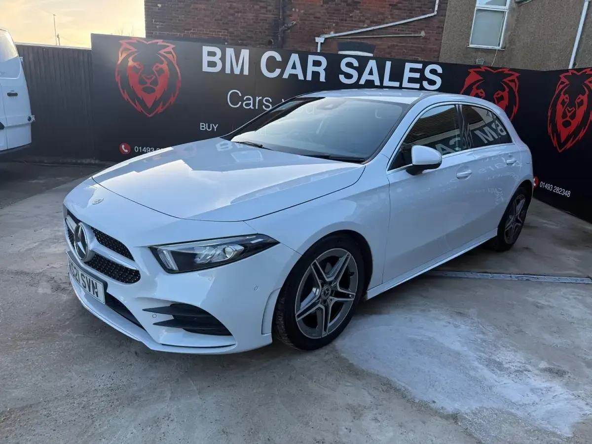 Used Mercedes A200 Executive 150 HP (110 kW) 2021 White Hatchback