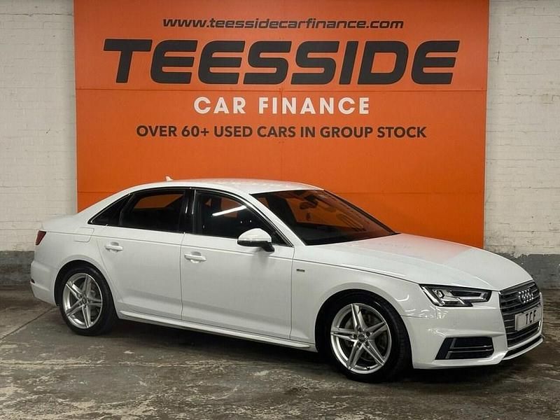 White Used 2016 Audi A4 S-Line Sedan | £8,995 (Fair price) - Image 1/4