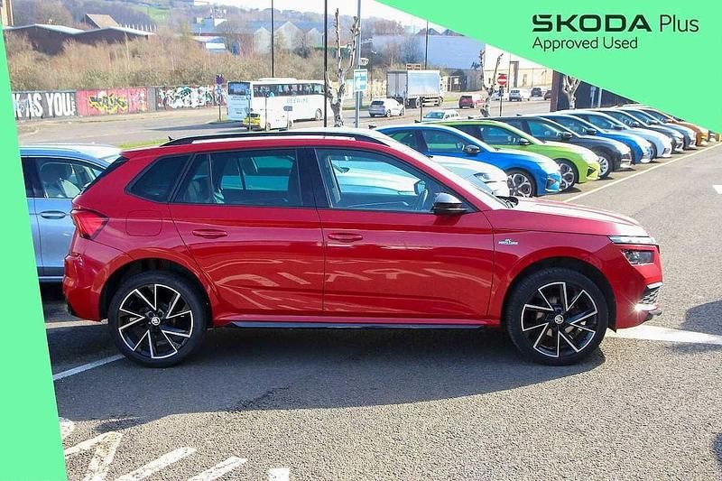 Used Skoda 110 R Monte Carlo 81 HP (59 kW) 2021 Velvet red metallic Estate