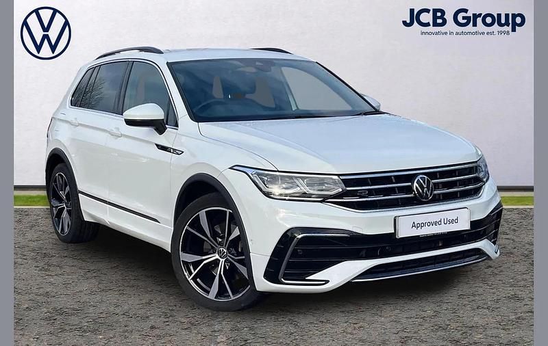 Used VW Tiguan R-line 190 HP (139 kW) 2022 White SUV