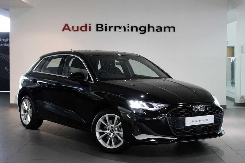 Brilliant black, solid New 2025 Audi A3 e-tron Sport Hatchback | £31,950 (Fair price) - Image 1/4