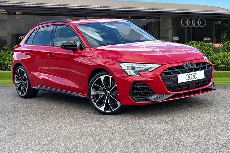 Red New 2025 Audi S3 Sportback Black Edition Hatchback | £43,490 (Fair price) - Image 1/4
