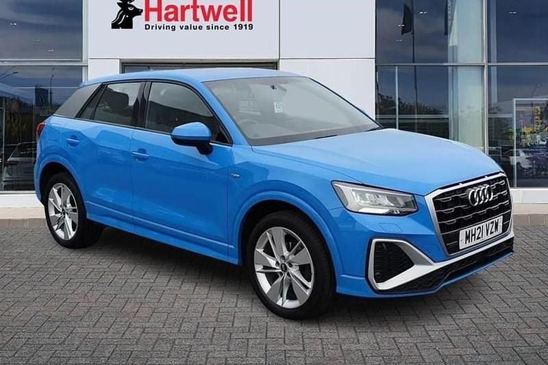 Blue Used 2021 Audi Q2 S-Line SUV | £16,499 (Good price) - Image 1/1