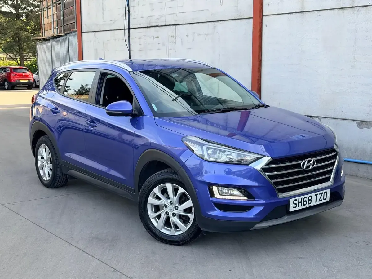 Used Hyundai Tucson SE 2018 Blue SUV