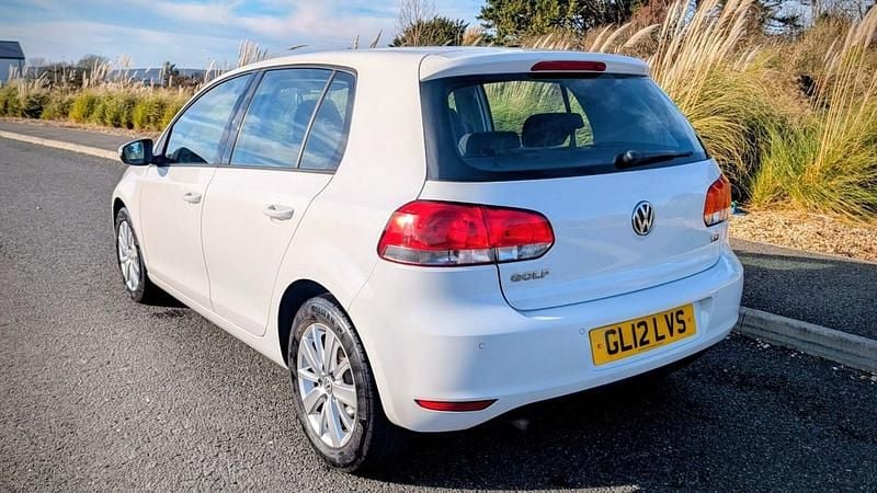 Used VW Golf VII Match 122 HP (89 kW) 2012 White Hatchback