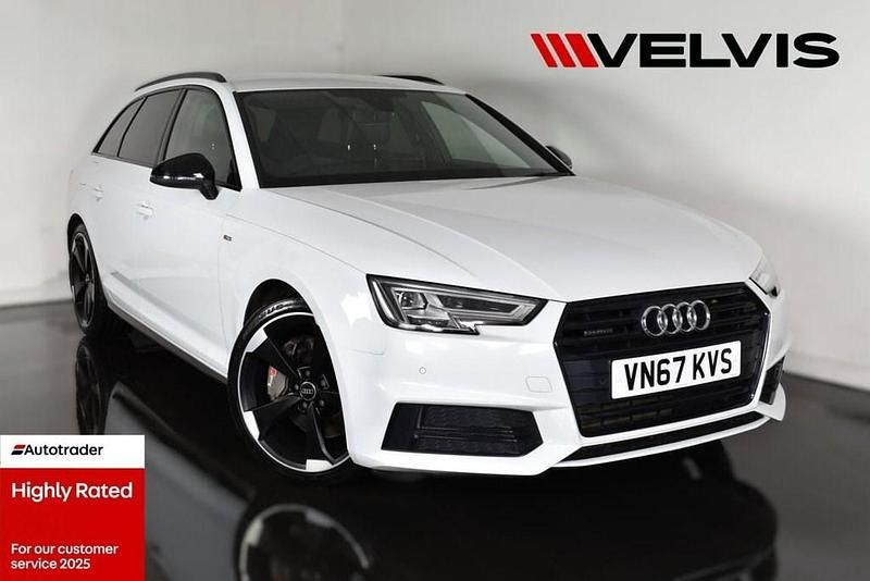 Used Audi A4 Black Edition 252 HP (185 kW) 2017 White Estate