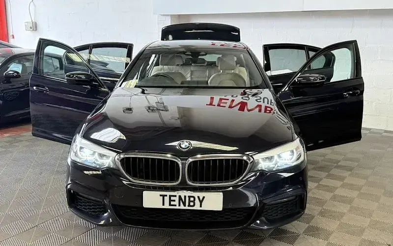 Used BMW 520 M Sport 190 HP (139 kW) 2018 Black Sedan