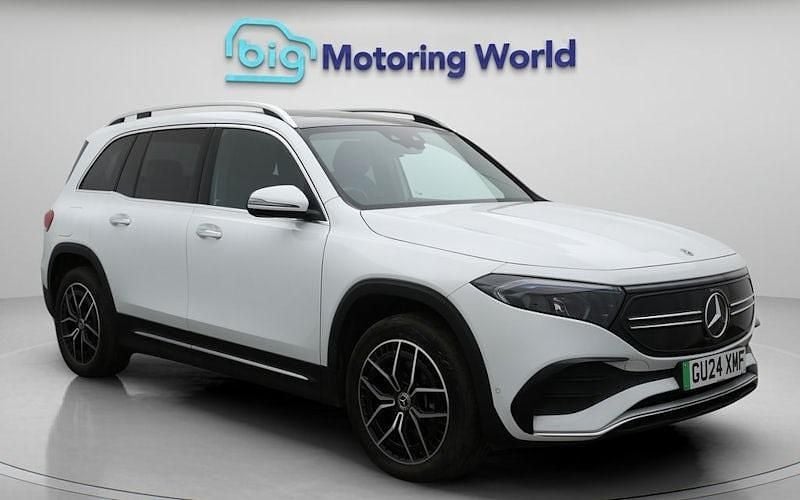 Used Mercedes EQB350 AMG line 214 kW (292 HP) 2023 White SUV