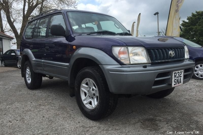 Used Toyota Land Cruiser 123 HP (90 kW) 1997 SUV