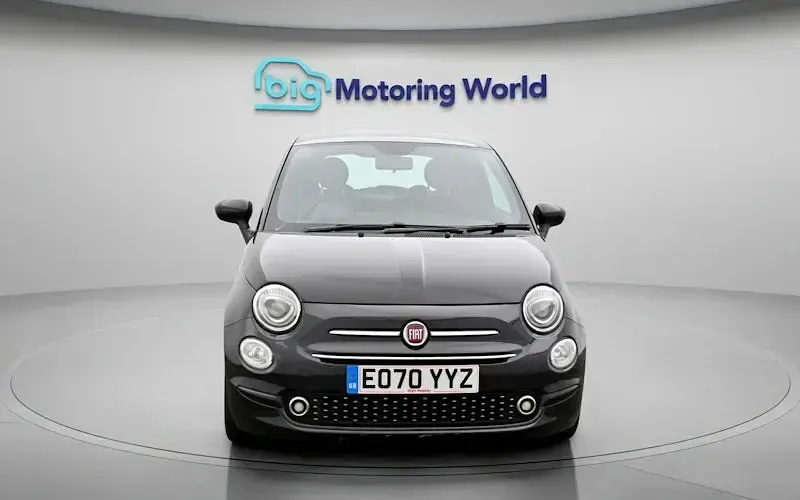 Used Fiat 500 Lounge 70 HP (51 kW) 2020 Black Hatchback