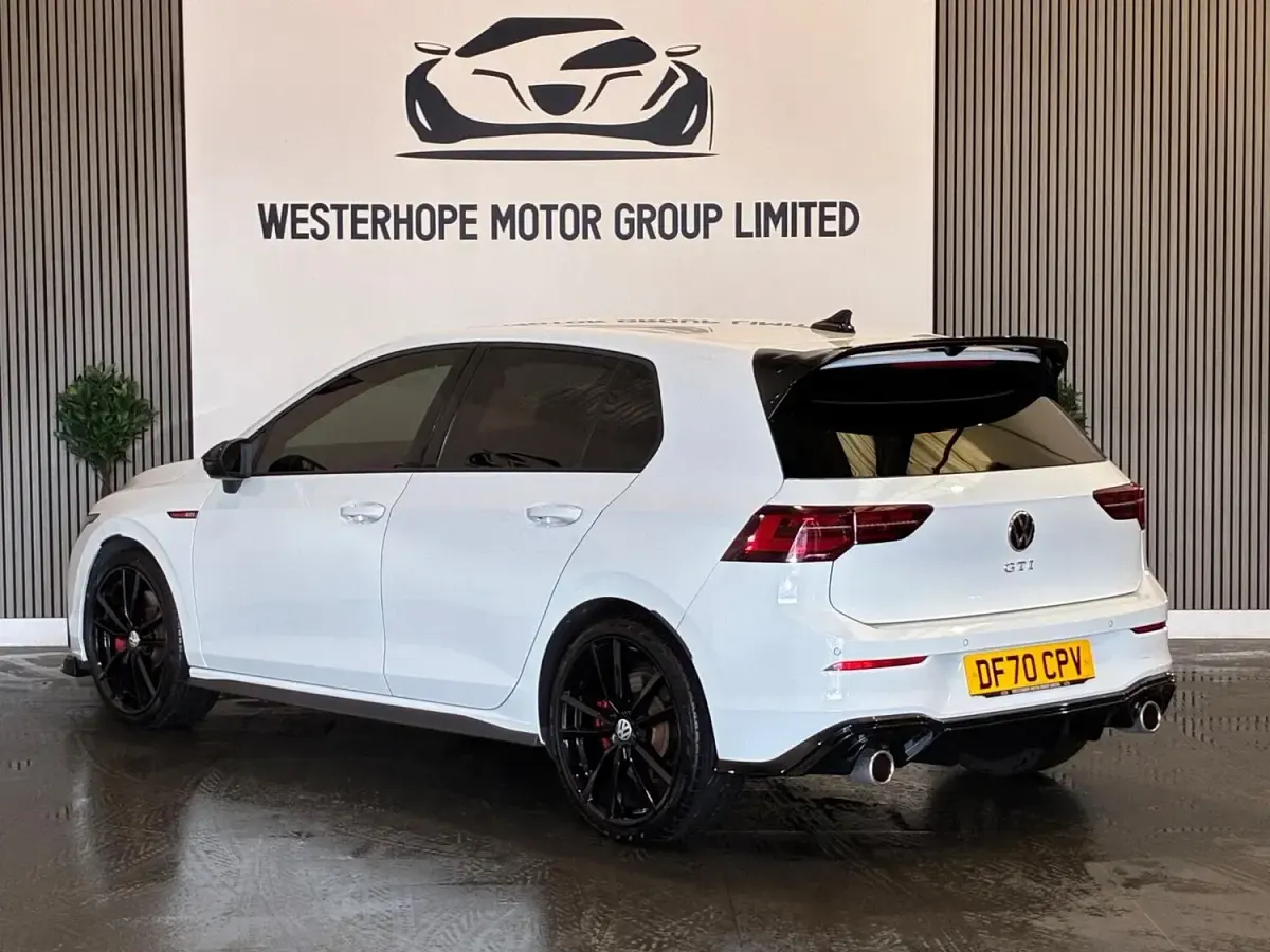Used VW Golf VII GTI 2021 White Hatchback