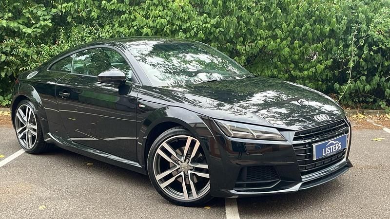 Black Used 2018 Audi TT S-Line Coupe | £12,650 (Fair price) - Image 1/4