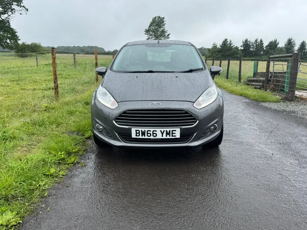 Used Ford Fiesta Zetec 82 HP (60 kW) 2016 Grey Hatchback