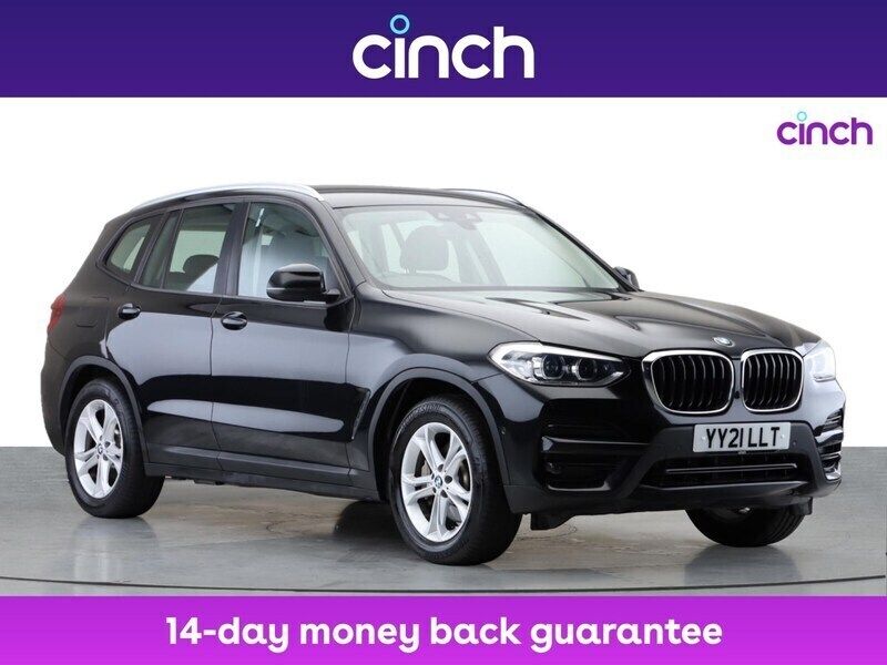 Black Used 2021 BMW X3 Luxury Line SUV | £22,349 (Good price) - Image 1/3
