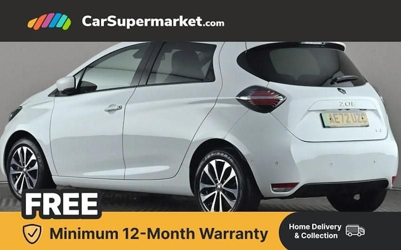Used Renault Zoe GT-Line 100 kW (136 HP) 2022 White Hatchback