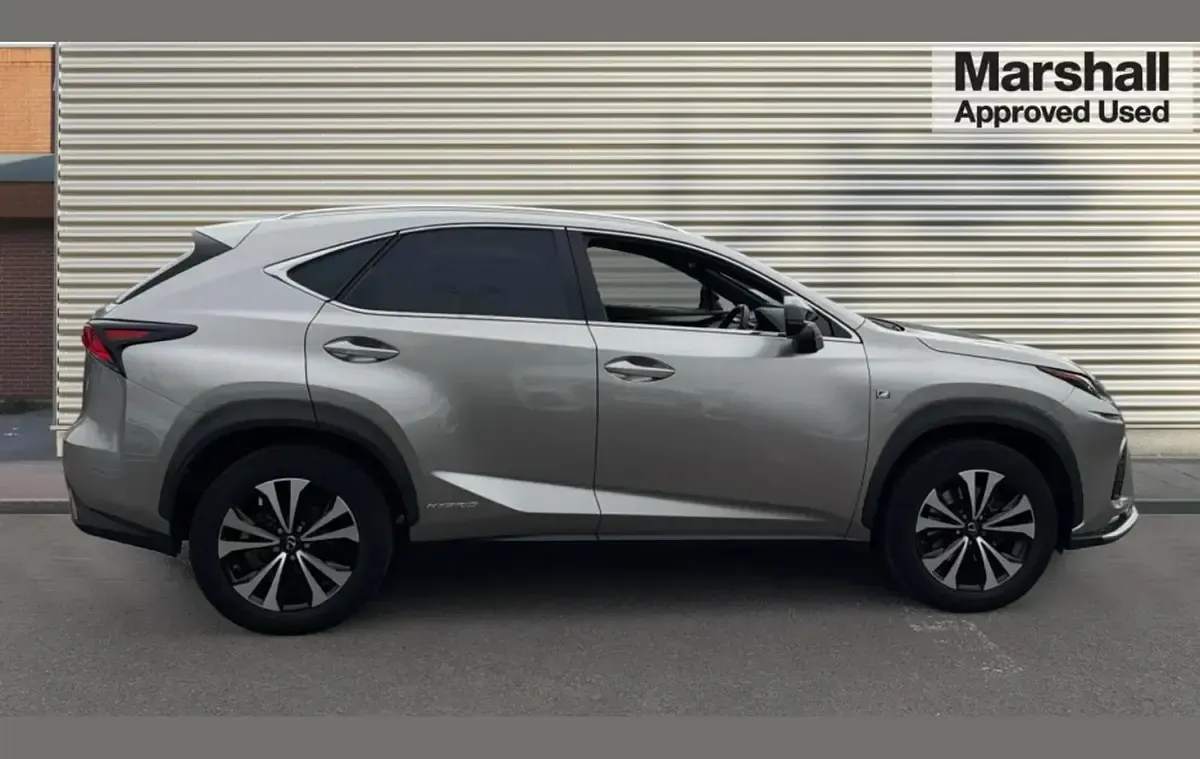 Used Lexus NX300h Sport Line 194 HP (142 kW) 2019 Silver SUV