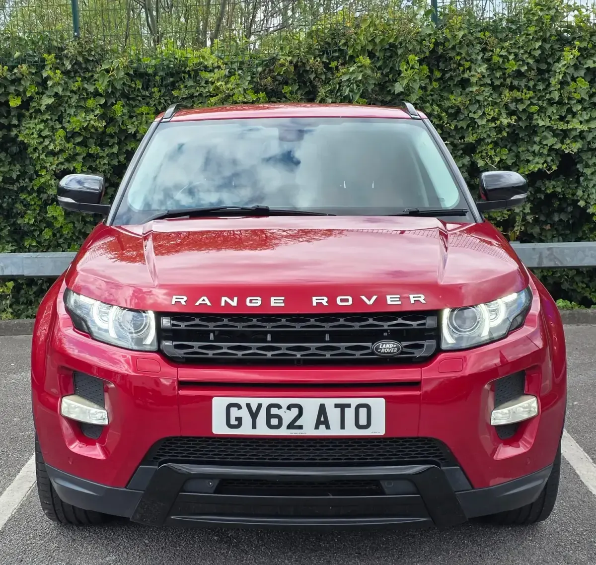 Używany Land Rover Range Rover evoque Dynamic 2012 Czerwony SUV
