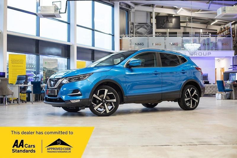 Used Nissan Qashqai Tekna 130 HP (95 kW) 2017 Blue SUV