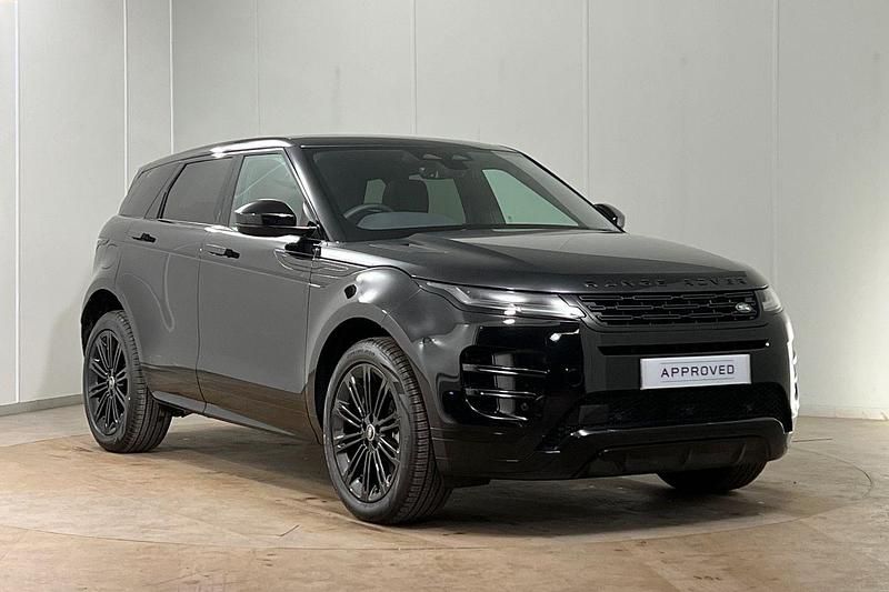 Black Used 2025 Land Rover Range Rover evoque HSE Dynamic Estate | £42,500 - Image 1/4