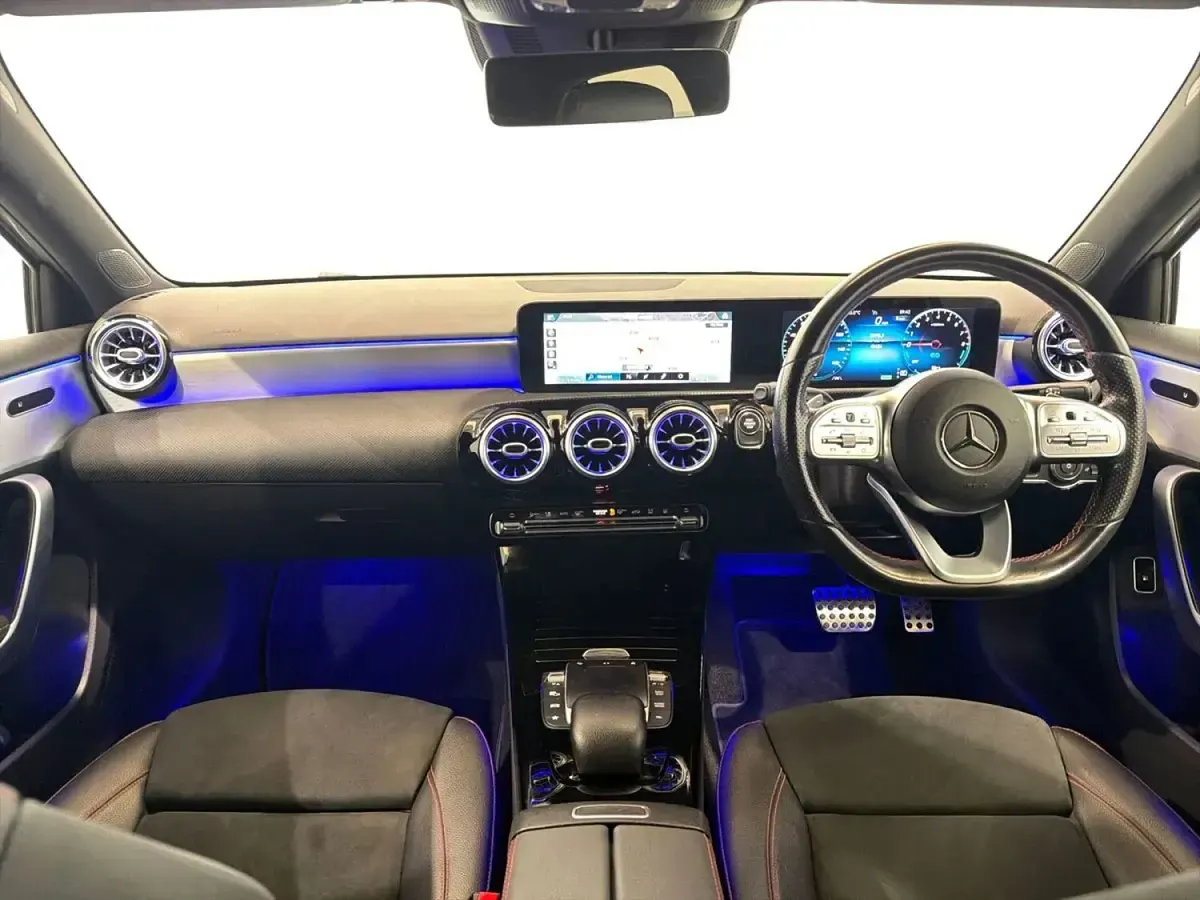Used Mercedes A250 AMG line 2020 Silver Hatchback