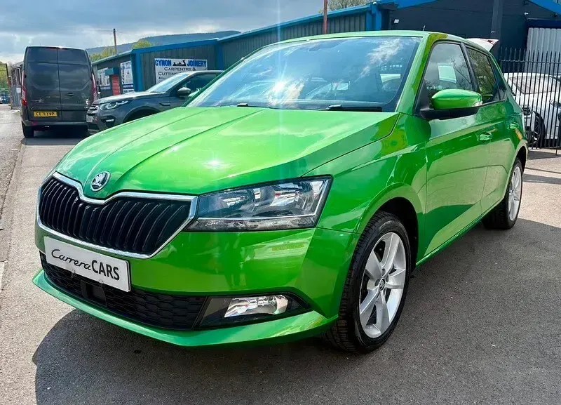 Used Skoda Fabia SE L 2020 Green Hatchback
