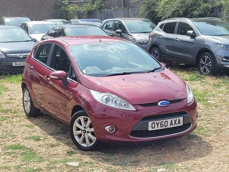 Red Used 2010 Ford Fiesta Zetec Hatchback | £2,499 (Fair price) - Image 1/4