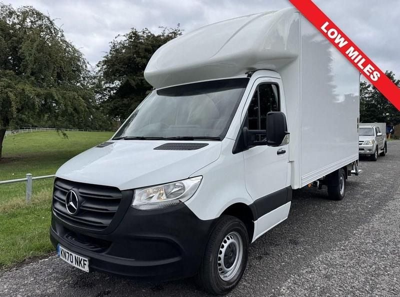 White Used 2021 Mercedes Sprinter Progressive Van | £21,795 (Fair price) - Image 1/4