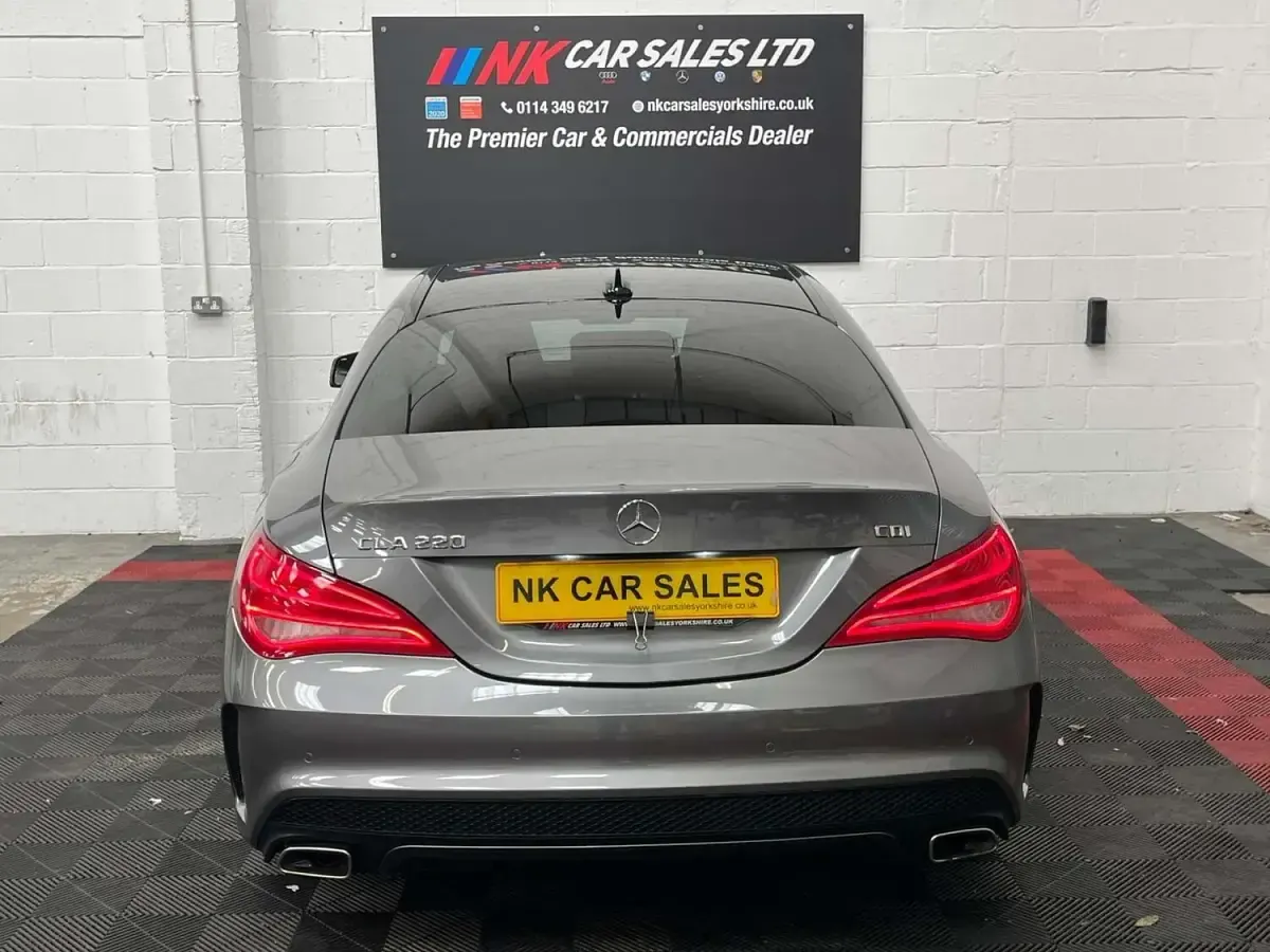 Begagnad Mercedes CLA220 AMG 170 HK (125 kW) 2014 Grå Sedan