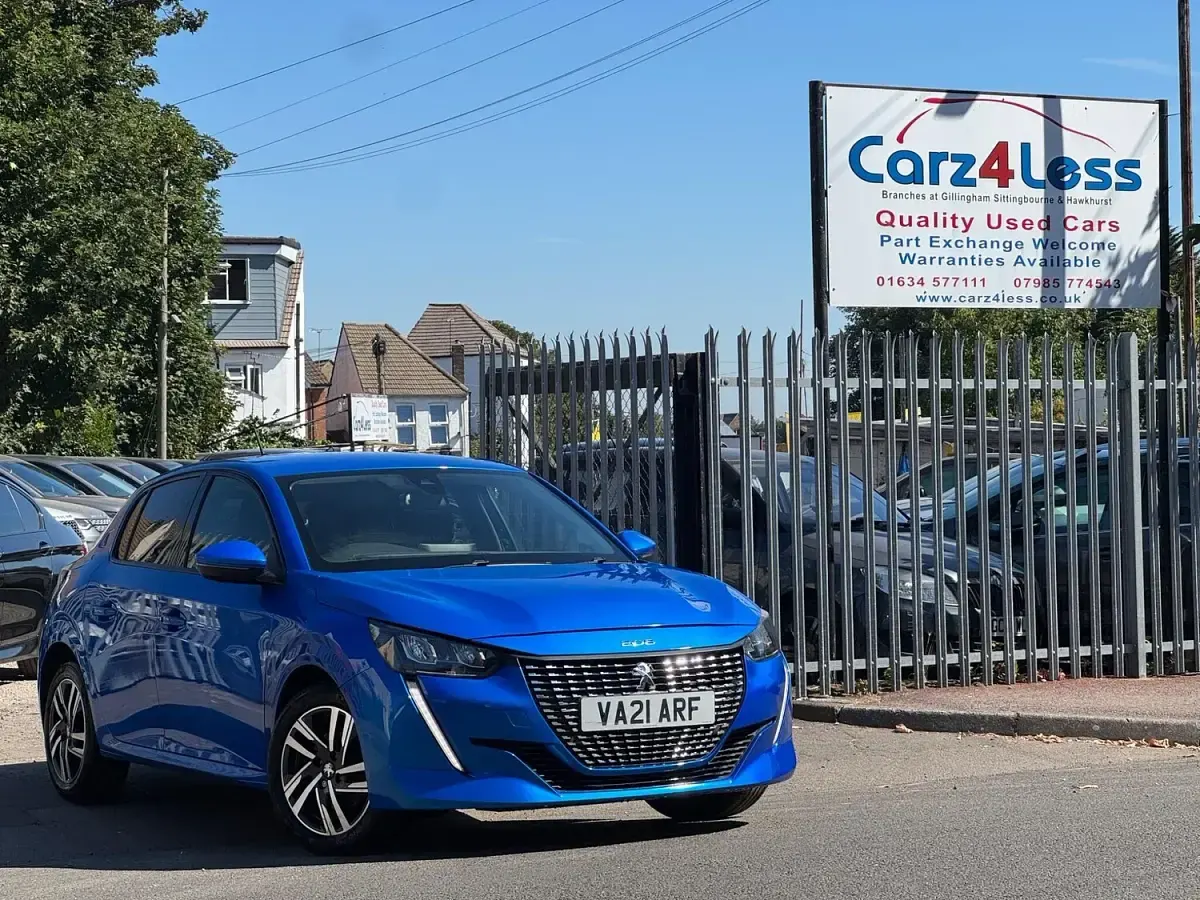 Used Peugeot 208 Allure 2021 Blue Hatchback