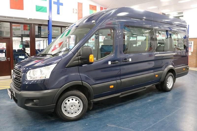 Used Ford Transit 125 HP (91 kW) 2017 Blue