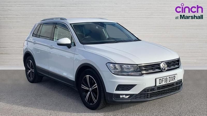 White Used 2018 VW Tiguan SE SUV | £12,800 (Fair price) - Image 1/4